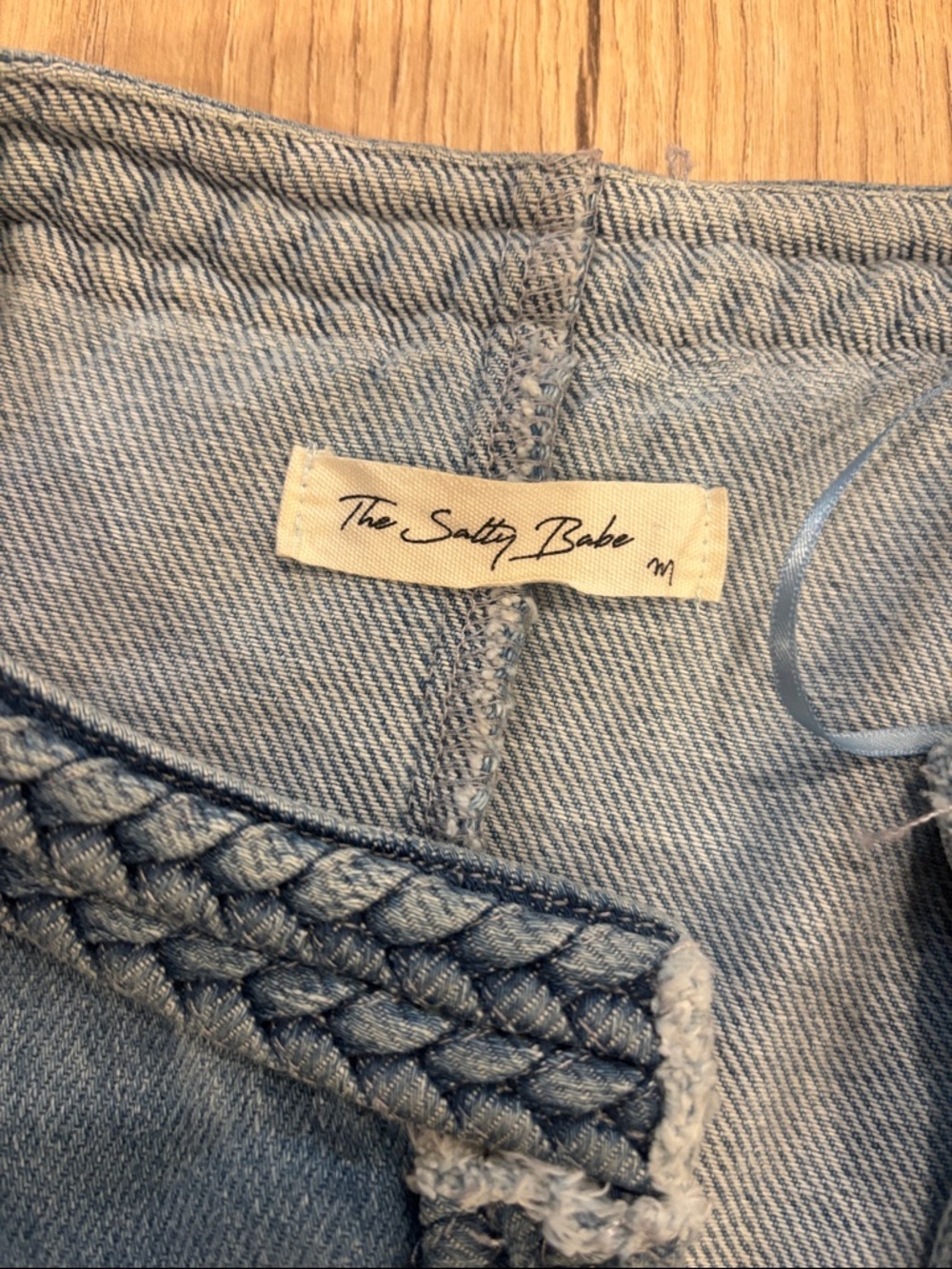 Cropped Denim Jacket - Picture 3 of 10
